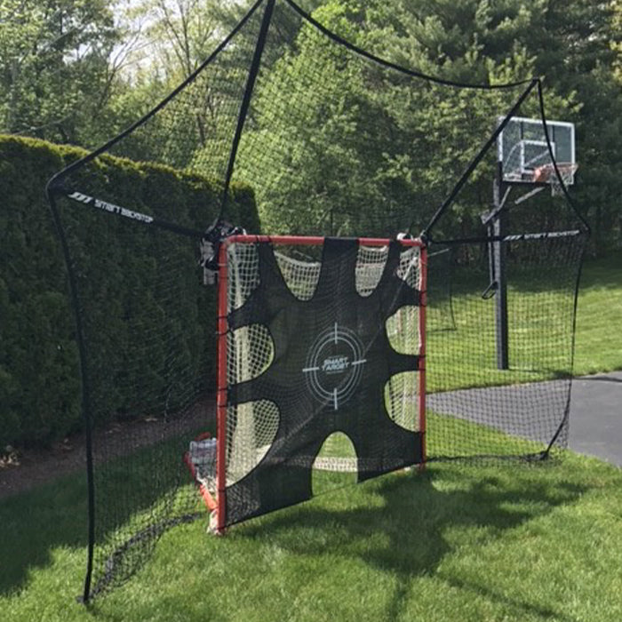 Smart Shooting Target for Lacrosse Goal, 6' x 6' - Smart Sports Tek