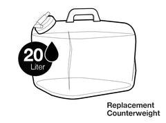 Water Bag Counterweight, Smart Backstop for Lacrosse & Smart Backstop for Hockey, SST-06009